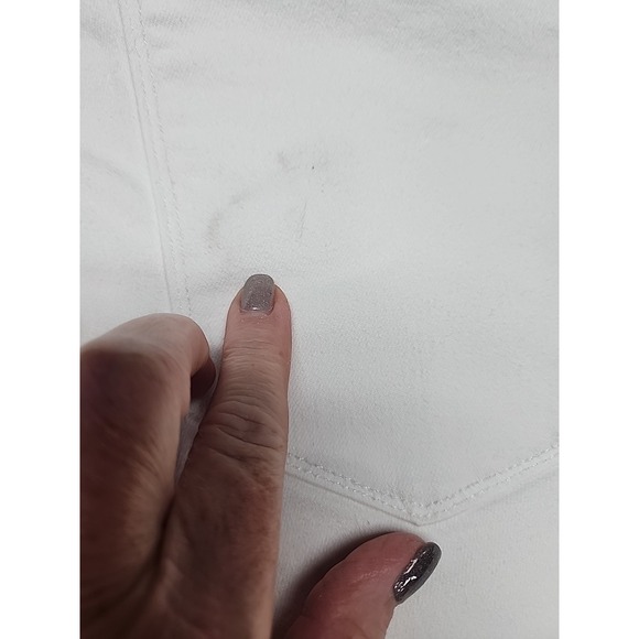 Abercrombie fitch White High Rise Super Skinny Jeans‎ Womans 31/12L - Picture 6 of 7